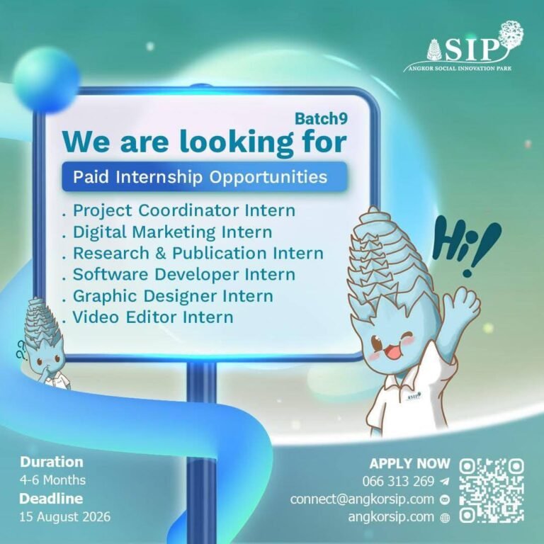 Project Coordinator Intern | Digital Marketing Intern | Research & Publication Intern | More …