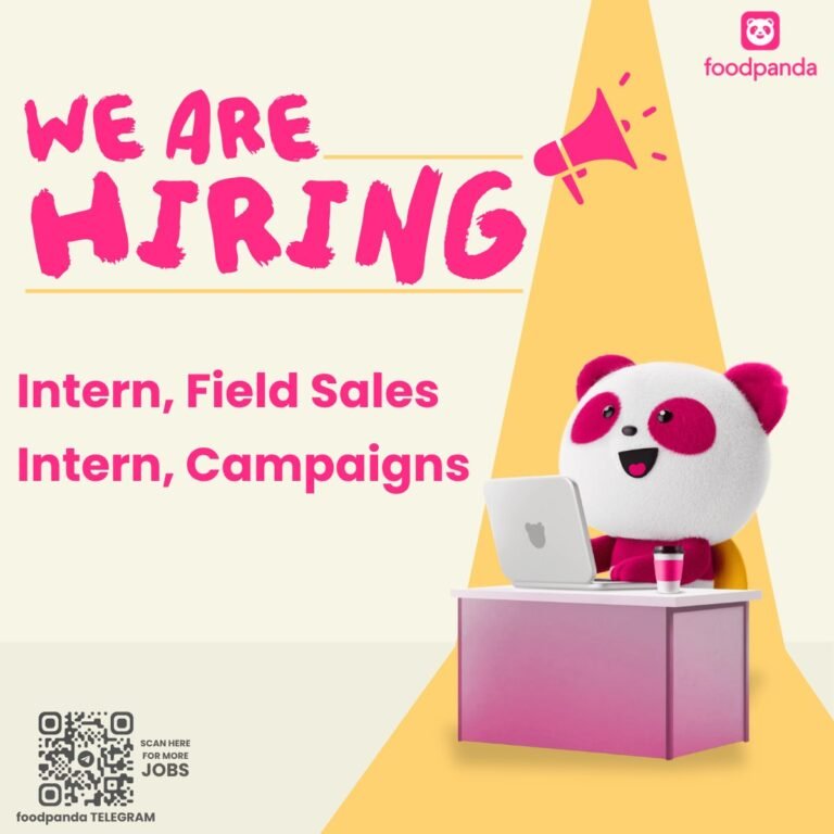 Internship Opportunity with FoodPanda